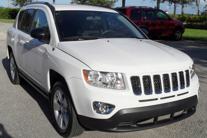 фото №13, Решітка радіатор решітка радіатора чорний jeep compass i 11-17