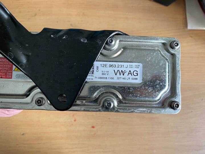 фото №7, Audi porsche panamera 971 12e теплообменник тепло 12e963231j оригинал