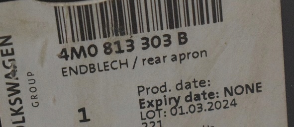 фото №8, Audi q7 sq7 rsq7 2 ii 7m0 16-2024 задній pas стіна 4m0813253c 4m0813303b o
