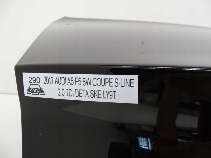 фото №11, Крышка зад задняя багажника audi a5 f5 8w купе ly9t