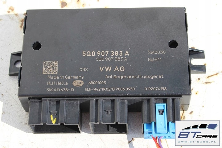 фото №14, Vw golf 7 vii hak буксирувальний + балка зад задня бампера + модуль блок керування 5