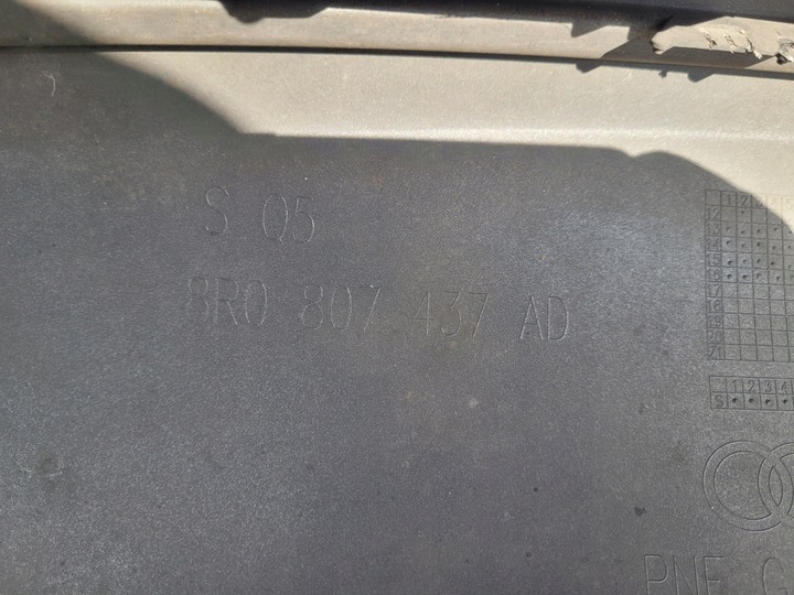 фото №10, Бампер переднє перед audi q5 8r0 s-line рестайлінг 12-16 8r0807437