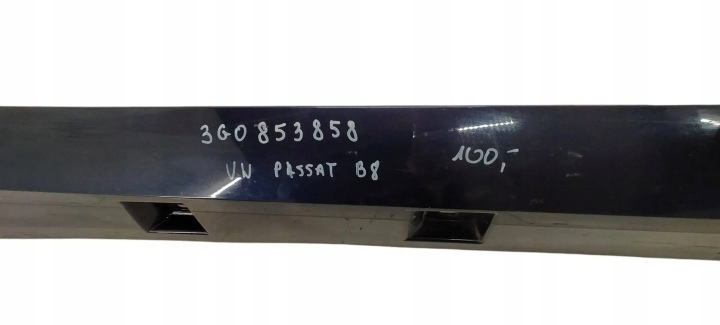 фото №10, Vw passat b8 3g 14- молдинг порогова права накладка 3g0853858