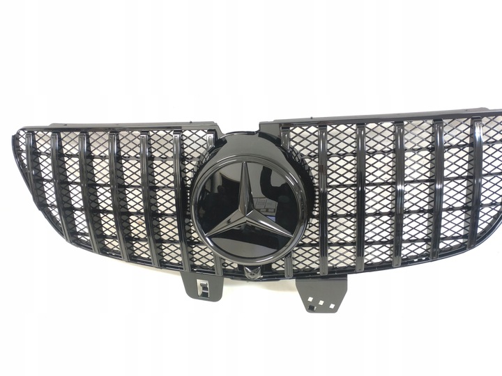 фото №8, Новый решётка радиатора решётка радиатор mercedes v-klass w447 рестайлинг 2019- gt полный чёрный