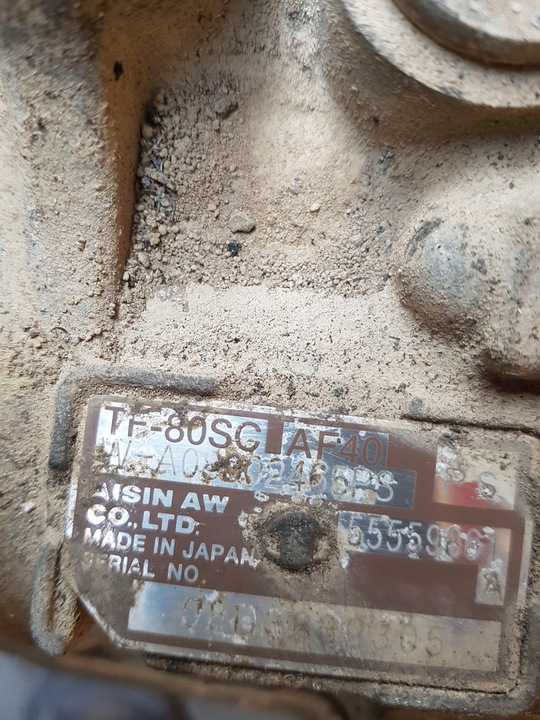 фото №7, Коробка передач коробки передач автоматична chrysler pacifica tf-80sc af40 3.5 b