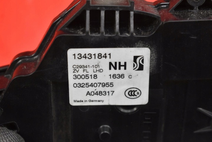 фото №7, Замок дверь левый перед переднее eu 13431841 0325407955 opel corsa e 5d hb