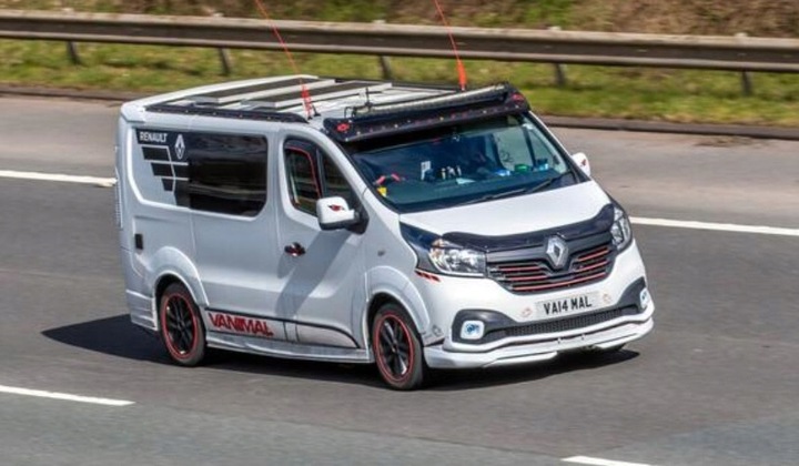 фото №13, Renault trafic 3 2014-19 накладка бампера передней перед спойлер тюнинг