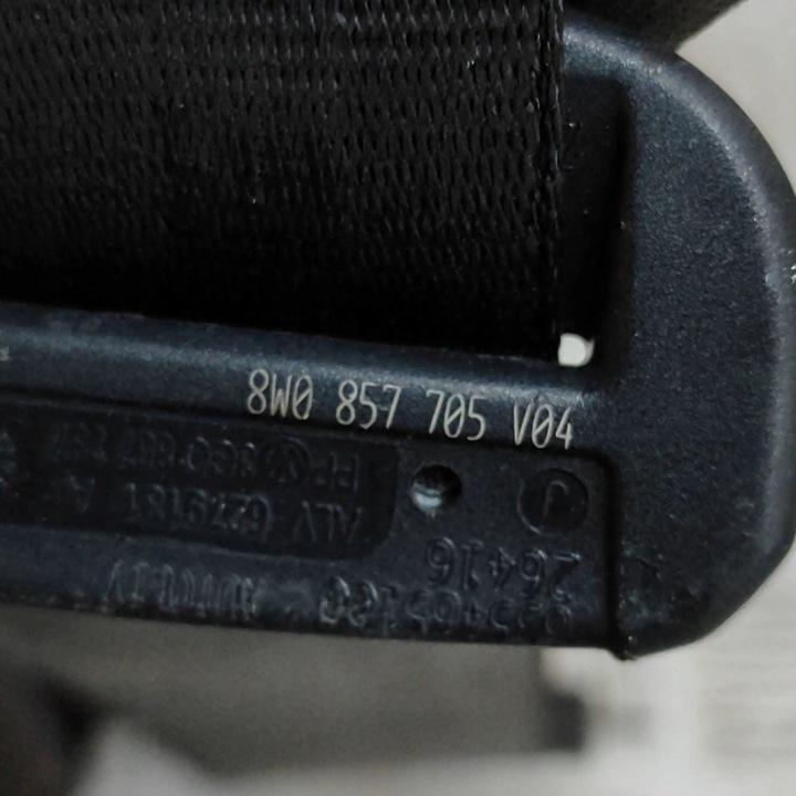 фото №8, Audi a4 s4 b9 8w 2017 pas безпеки сидіння передньої