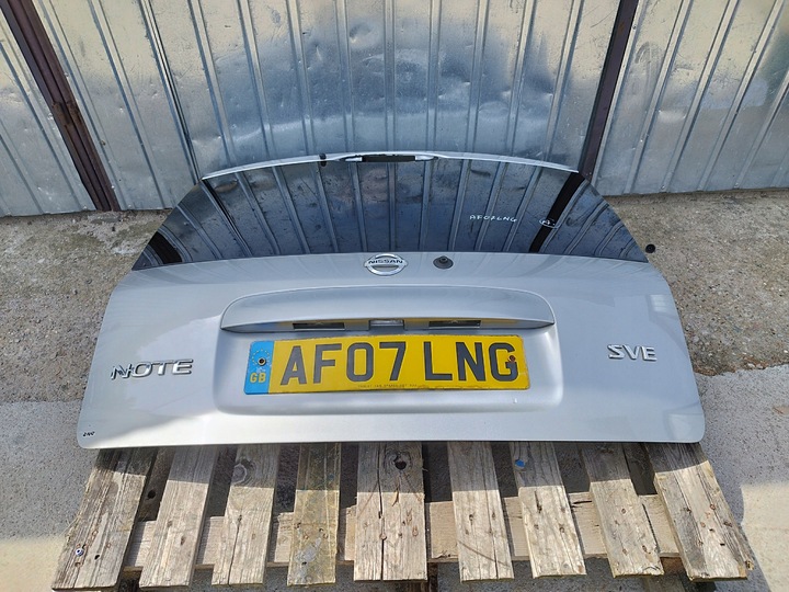 фото №11, Крышка багажника стекло зад nissan note e11 годы 2006-2012 оригинал ky0 g