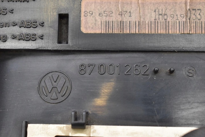 фото №7, Спидометр приборы eu 1h6919033bd vw vento 1.9 td 75 km 92-98