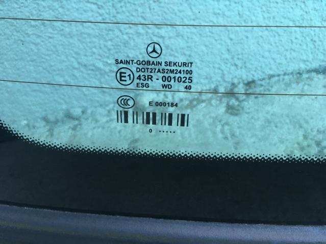 фото №8, Скло зад задня mercedes w212 09-12 2126701580