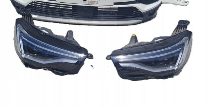 фото №9, Opel grandland x 16-21r перед бампер капот крыло полный led pas kwed