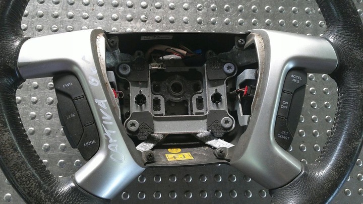 фото №11, Chevrolet captiva 2006-2010 руль кожа