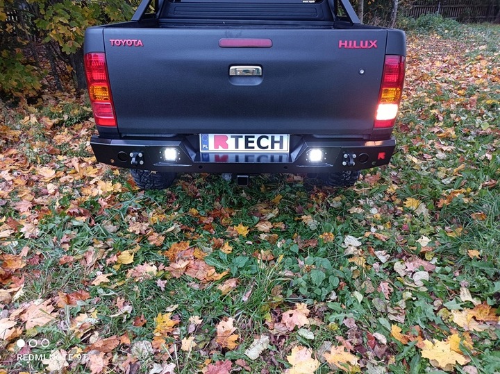 фото №8, Toyota hilux vii бампер сталевий зад задній rtech