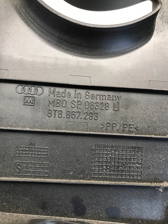 фото №6, Обшивка стойка среднего audi оригинальный номер 8t8867293