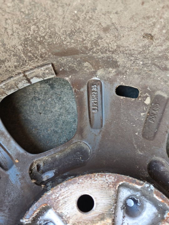 фото №8, Fiat panda iii алюминиевый диск koło комплект 6jx15 51963459 4x4