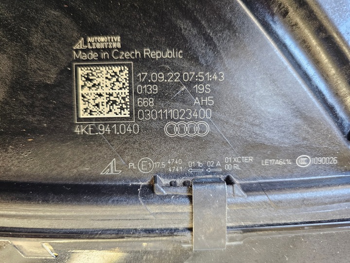 фото №16, Фара правое перед audi e-tron 4ke 18 - полный led 4ke941040 правая передняя