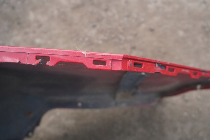 фото №13, Honda accord vii 2003-2007r sedan заднее бампер 71501-seax-z00 красный
