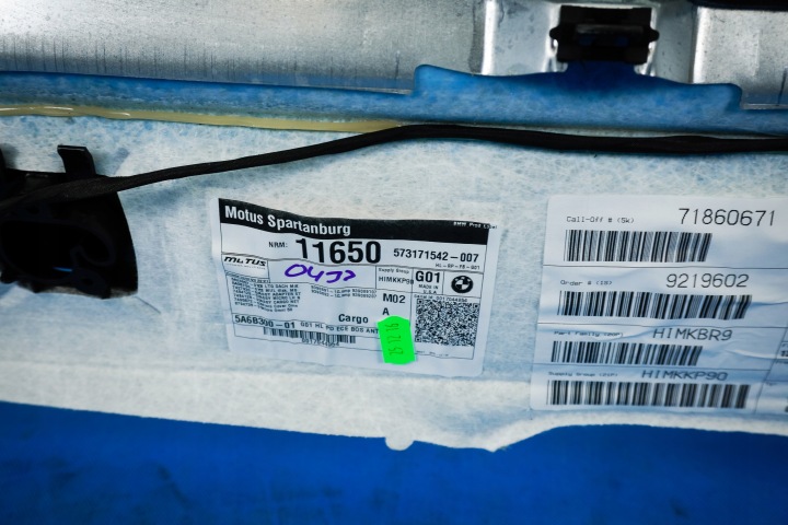 фото №16, Стеля чорна bmw x3 g01 lci м-пакет 51445a6b311 5a6b311 5a6b300