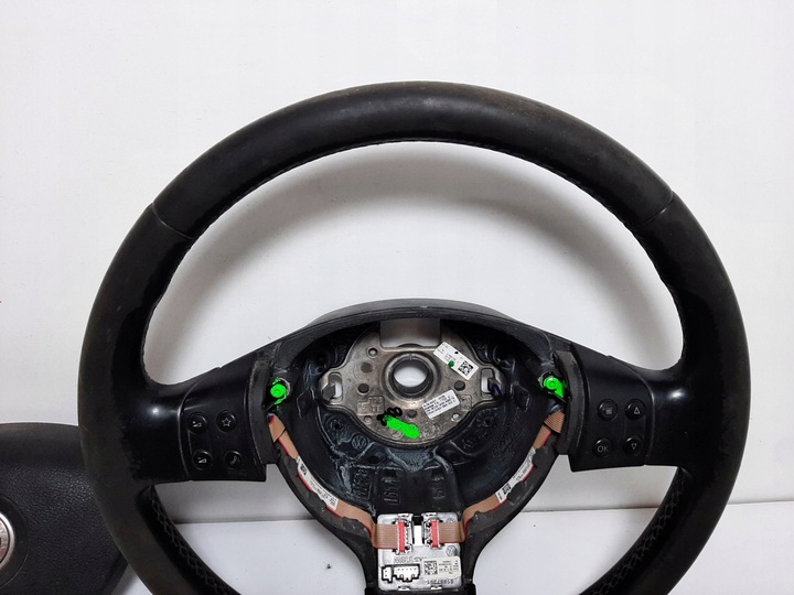 фото №8, Vw passat b6 07r кермо шкіра мультифункція подушка 3c0419091