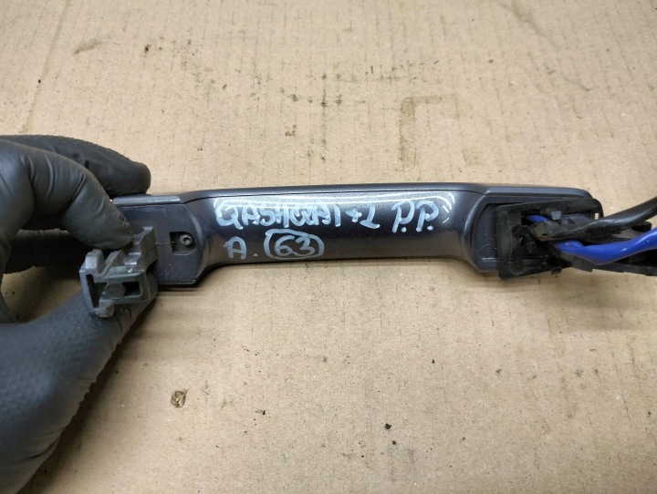 фото №8, Ручка двери левое правое перед keyless nissan qashqai +2 i j10 цвет b52 g