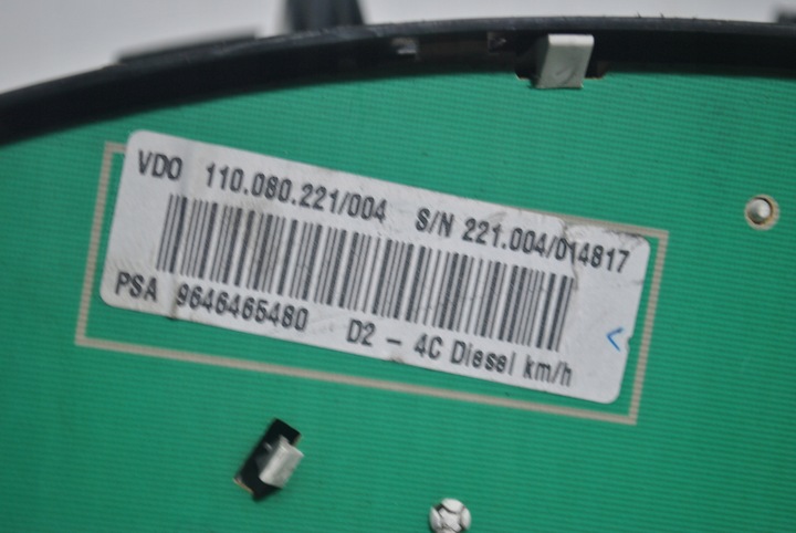 фото №5, Спідометр  прилади peugeot 407 9646465480