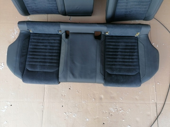 фото №8, Vw passat b8 диван задня зад алькантара kpl.