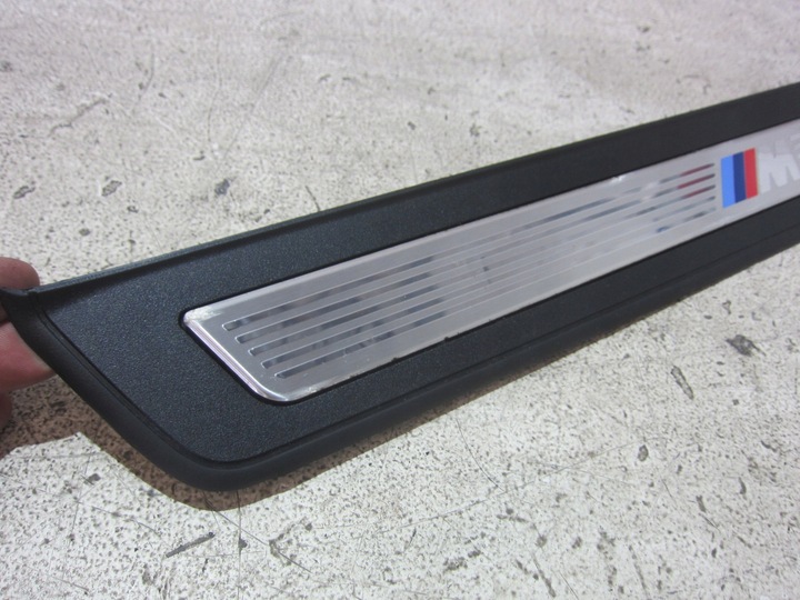 фото №11, Bmw 5 f10 планки накладки порога перед м-пакет захисні накладки 8050053 8050049