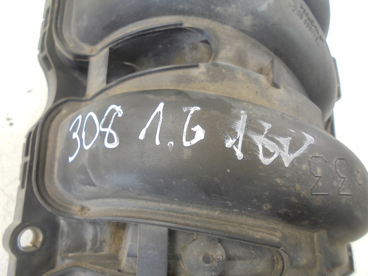 фото №7, Колектор всмоктуючий v75443558004 peugeot 308 1.6 b 16v
