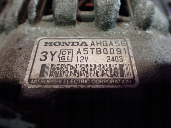 фото №8, Honda jazz ii 01-04 1.3 83km генератор a5tb0091