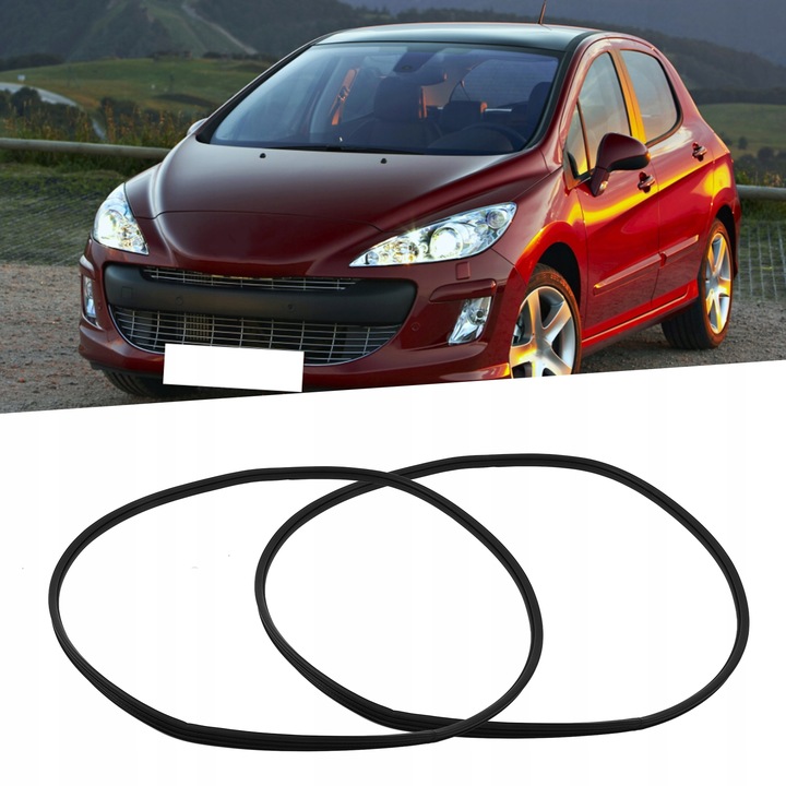 фото №9, Резиновая прокладка задней крышки автомобиля прокладка b000651380 чёрный