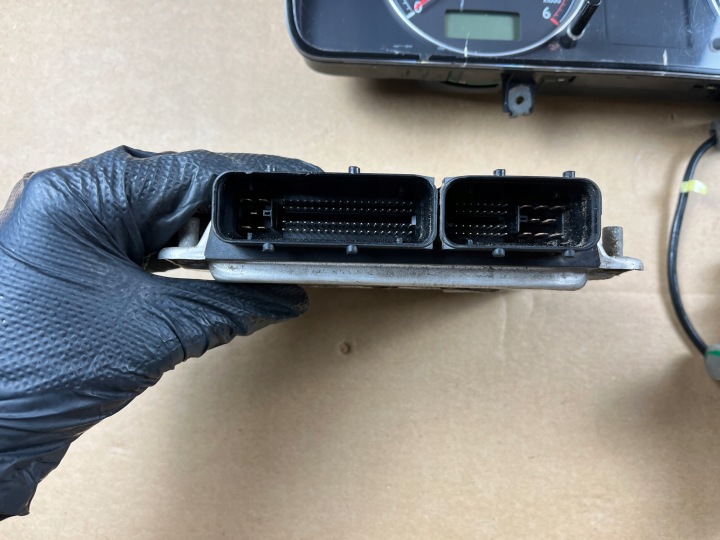 фото №6, Seat alhambra mk1 1.9 комплект стартовый 038906019j