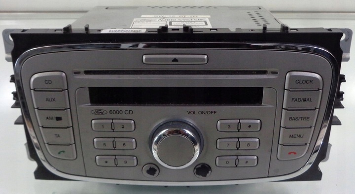 фото №1, Ford focus mk2 рестайлинг 08 r radiodtwarzacz cd 6000cd