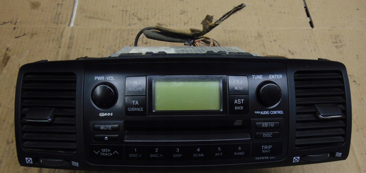 фото №1, Заводські радіо cd тюнер toyota corolla e12 європа