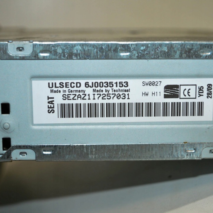 фото №7, Магнитола bez навигации seat ibiza iv 6j5, 6p1 6j0035153 13663530 1.4l 59kw