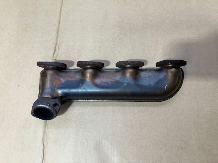 фото №5, Коллектор выпускной левое, выхлоп mercedes sl r230, w230 h2 om113 5.5 v8