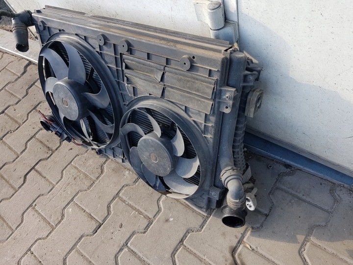 фото №6, Vw golf 6 vi hb 08-13r 2.0 tdi радиатор вентиляторы