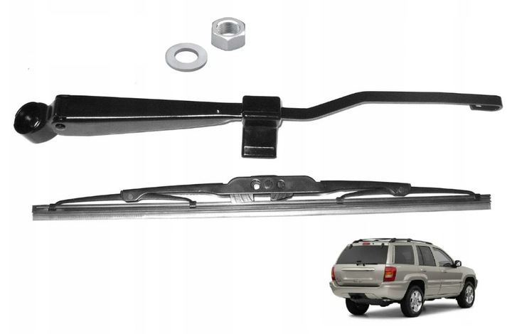 фото №7, Важіль + двірник листова ресора na зад jeep grand cherokee 1998-2004 r + гайка