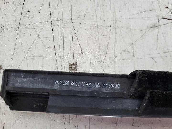 фото №6, Mercedes c-klasa 206 планка накладка ліва перед