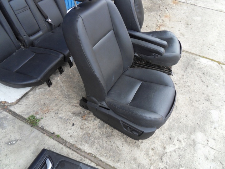 фото №8, Land rover freelander ii 2 l359 06-11 сиденья обшивки чёрная кожа европа