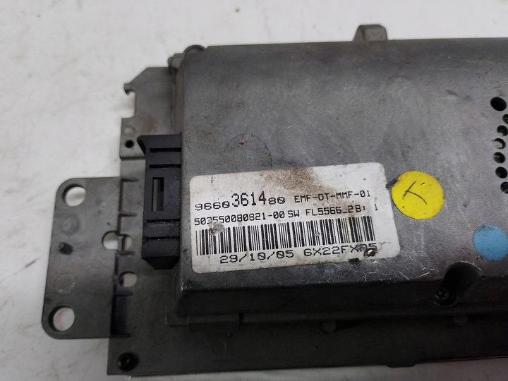 фото №7, Peugeot 607 2005 екран дисплей навігації 9660361480 європа