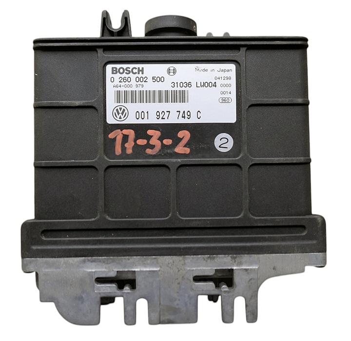 фото №1, Блок управления коробки коробки передач vw polo 1.4 0260002500 001927749c программирование