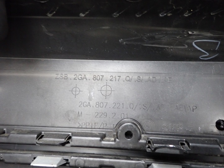 фото №10, Vw t-roc t roc рестайлинг 2ga 21- бампер перед переднее pdc 2ga807217q