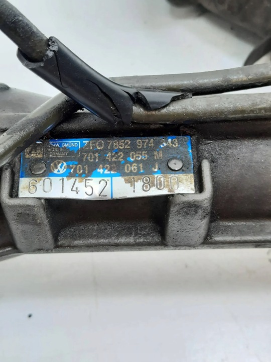 фото №12, Vw volkswagen transporter t4 рестайлинг 96-02 трансмиссия рулевая рейка 2,5 tdi acv