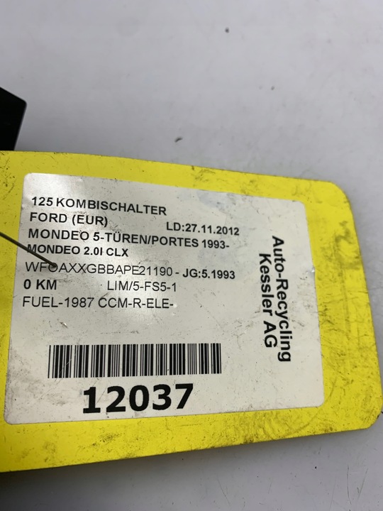 фото №10, Кермовий/підкермовий 93bg13b302ab ford