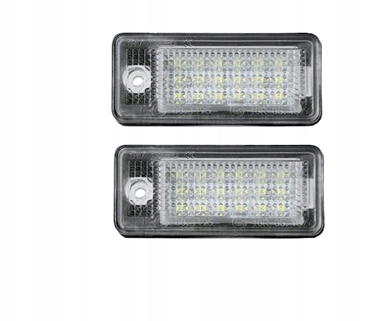 фото №15, Лампочки led підсвітка реєстрації затемнений do audi a3 a4 b6 b7 a6 c6 q7