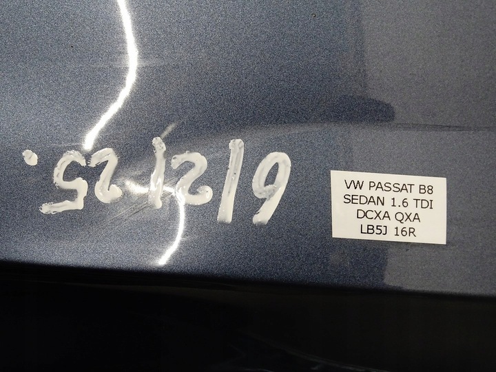 фото №14, Капот кришка двигуна оригінал vw passat b8 14-