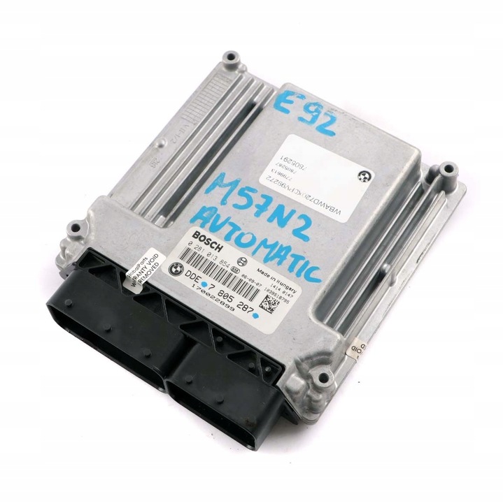 фото №12, Bmw e60 e90 x5 e70 3.0sd 335d 535d m57n2 блок управления двигателя ecu dde 7805287