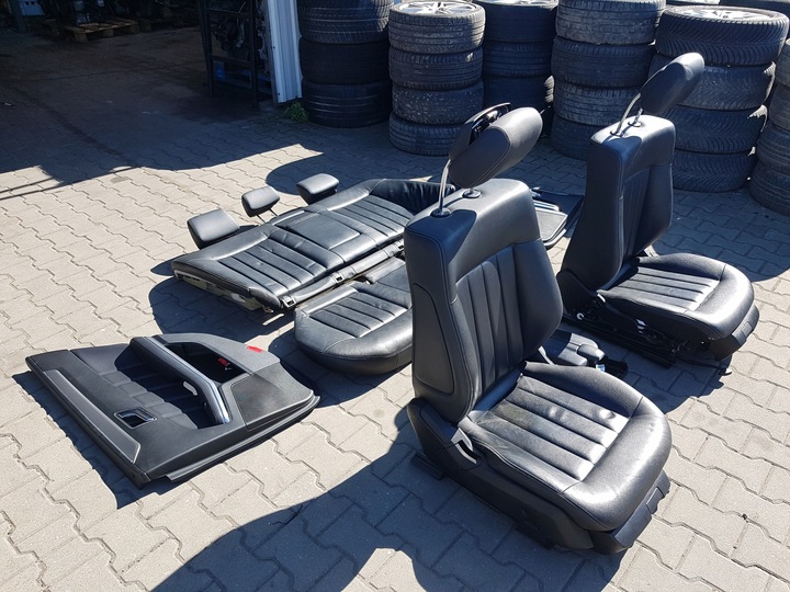 фото №4, Mercedes e класс w212 рестайлинг 12-16r sedan сиденья кожаные диван