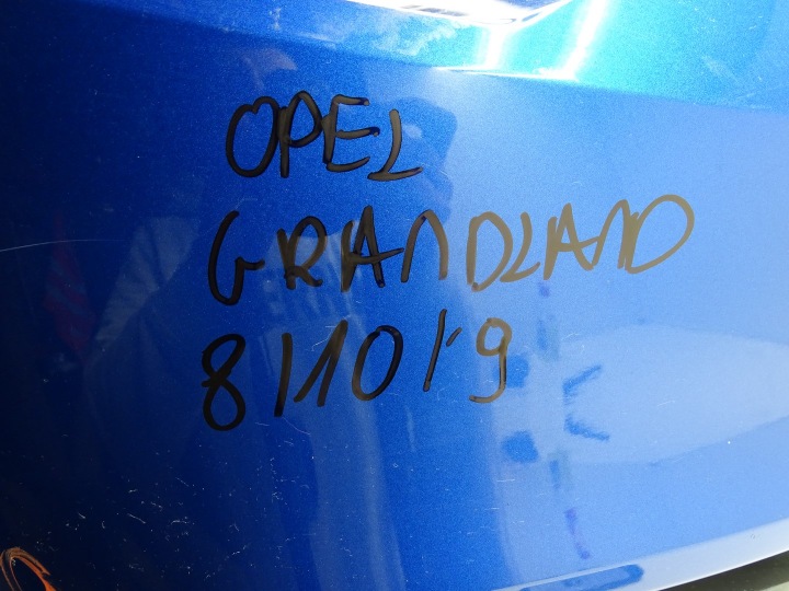 фото №11, Бампер перед передній комплектний 6 x pdc радар opel grandland x синій